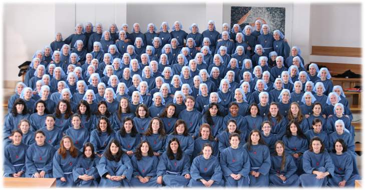 Las monjas de Iesu Communio en comunidad