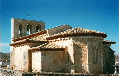 Exterior de la iglesia de Villatuelda