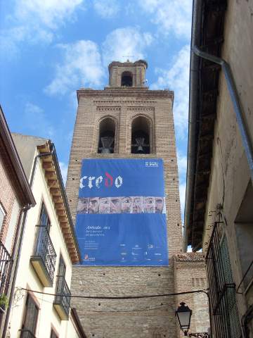 Cartel de las Edades del Hombre 2013 Credo en la iglesia de Santa María la Mayor